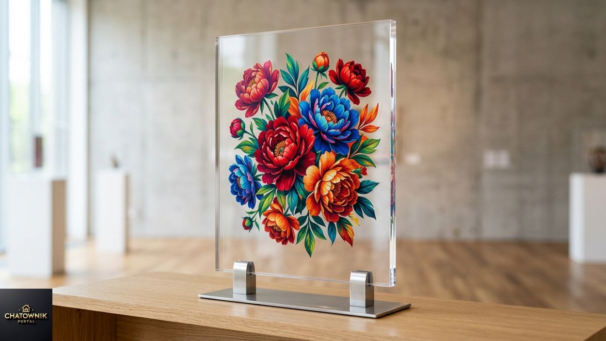trwały elastyczny duk na plexi